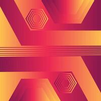 Colorful Gradient orange abstract background overlap layer on bright space with effect decoration vector
