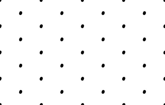 Hand Drawn dash pattern. Seamless pattern with small black lines on a white background