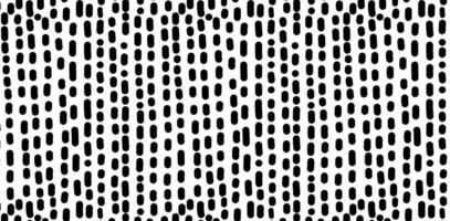 Hand Drawn dash pattern. Seamless pattern with small black lines on a white background vector