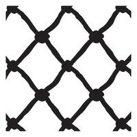 Abstract Black and White Geometric Pattern Design vector