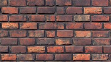 Brick brown pastel wall pattern block stone arrangement rustic dark background photo