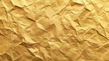 Brown crumpled paper cardboard wrinkle texture material surface recycled photo