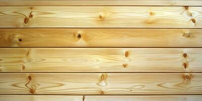 Natural wooden planks arranged in a horizontal pattern for interior design photo
