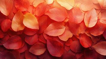Autumn leaves background showing colorful fall foliage photo