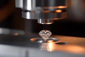 Dive into the intricate and advanced Chemical Vapor Deposition CVD method that is employed to create impeccable labgrown diamonds, utilizing cuttingedge machinery combined with precise technology photo