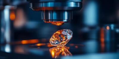 Explore the fascinating world of labgrown diamonds, crafted with CuttingEdge CVD technology, emphasizing the role of advanced machinery and engineering in achieving quality results photo
