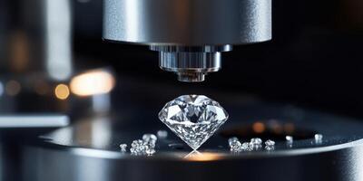 Discover the latest advancements in technology that facilitate the creation of perfect labgrown diamonds utilizing highly sophisticated machinery in the intricate CVD growth process photo