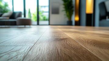 Discover the simple yet elegant beauty of oiled oak parquet flooring, which beautifully showcases premium craftsmanship and the exquisite natural wood texture ideal for creating luxurious interiors photo