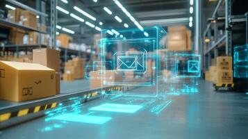 Discover the innovative ways augmented reality technology is revolutionizing package tracking and logistics processes, enhancing overall efficiency and accuracy in managing supply chains effectively photo