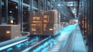 Augmented reality improves package delivery tracking and pickup in logistics, revolutionizing supply chain management and making the industry more efficient, reliable, and innovative photo