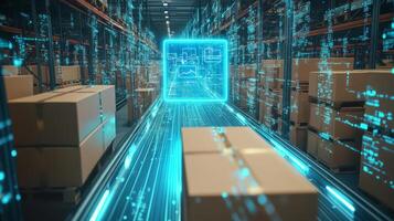 Explore innovative and cuttingedge augmented reality technologies that are significantly enhancing package tracking and overall logistics efficiency in the modern supply chain landscape photo