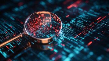 Explore advanced technology visualizations, highlighting algorithms for decisionmaking and optimization in finance and business photo