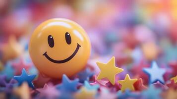 Discover joy through bright smiles, star ratings, and uplifting feedback. Enhance overall satisfaction and wellness in every interaction you have with clients and employees alike for better outcomes photo