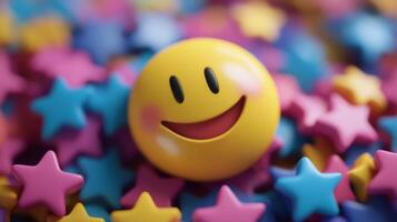 Delve into the significance of smiley star reviews and the impact of positive feedback on enhancing overall customer satisfaction, wellbeing, and their overall experience with your business photo