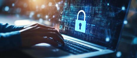 A cyber security expert specializes in protecting sensitive data and cloud technologies, often working remotely to ensure network security and safeguard systems from threats and attacks photo