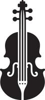 Cello icon. Simple element from musical instruments vector