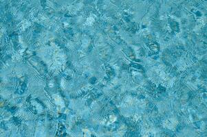Swimming Pool Surface With Light Reflection and Water Ripple Patterns 1 photo