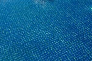 Swimming Pool Surface With Light Reflection and Water Ripple Patterns 2 photo