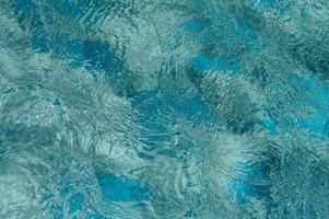 the wind, waves and short exposure made the water look frozen in the pool photo