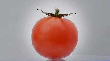 Tomatoe cherry rotating. Loop video