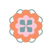 Beautiful Lace Tile Graphics and Icons, Floral Art and Cutouts with Totem and Geometric Design Elements vector