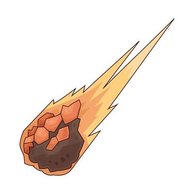 Illustration of meteor