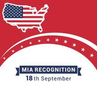 Happy Mia recognition card design element vector