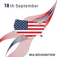 Happy Mia recognition card design element vector