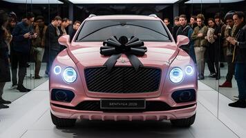 Bentley Bentayga car photography, premium SUV, luxury Bentley Bentayga, Bentley Bentayga front view, Bentley Bentayga rear view stock image photo