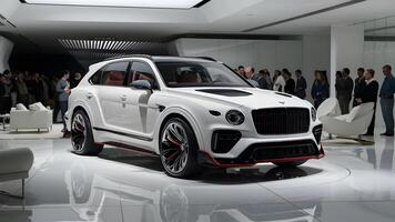 Bentley Bentayga car photography, premium SUV, luxury Bentley Bentayga, Bentley Bentayga front view, Bentley Bentayga rear view stock image photo