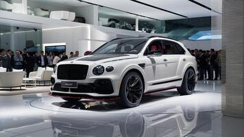 Bentley Bentayga car photography, premium SUV, luxury Bentley Bentayga, Bentley Bentayga front view, Bentley Bentayga rear view stock image photo