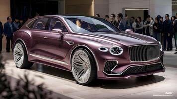 Bentley Bentayga car photography, premium SUV, luxury Bentley Bentayga, Bentley Bentayga front view, Bentley Bentayga rear view stock image photo