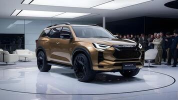 Isuzu MUX SUV, Off-road Adventure Vehicle, Modern Isuzu MUX, Family SUV, Luxury Car Exterior photo