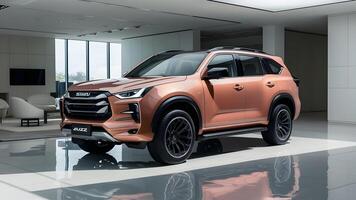 Isuzu MUX SUV, Off-road Adventure Vehicle, Modern Isuzu MUX, Family SUV, Luxury Car Exterior photo