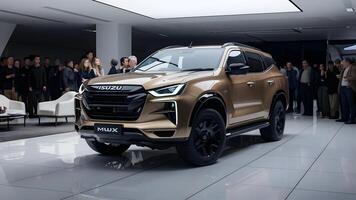 Isuzu MUX SUV, Off-road Adventure Vehicle, Modern Isuzu MUX, Family SUV, Luxury Car Exterior photo