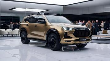 Isuzu MUX SUV, Off-road Adventure Vehicle, Modern Isuzu MUX, Family SUV, Luxury Car Exterior photo