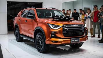 Isuzu MUX SUV, Off-road Adventure Vehicle, Modern Isuzu MUX, Family SUV, Luxury Car Exterior photo