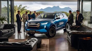 Isuzu MUX SUV, Off-road Adventure Vehicle, Modern Isuzu MUX, Family SUV, Luxury Car Exterior photo
