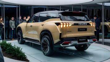 Isuzu MUX SUV, Off-road Adventure Vehicle, Modern Isuzu MUX, Family SUV, Luxury Car Exterior photo