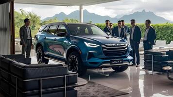 Isuzu MUX SUV, Off-road Adventure Vehicle, Modern Isuzu MUX, Family SUV, Luxury Car Exterior photo