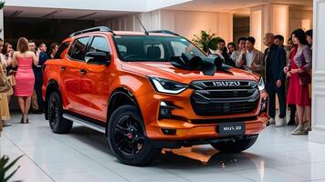 Isuzu MUX SUV, Off-road Adventure Vehicle, Modern Isuzu MUX, Family SUV, Luxury Car Exterior photo