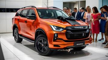 Isuzu MUX SUV, Off-road Adventure Vehicle, Modern Isuzu MUX, Family SUV, Luxury Car Exterior photo