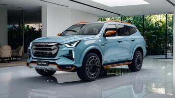 Isuzu MUX SUV, Off-road Adventure Vehicle, Modern Isuzu MUX, Family SUV, Luxury Car Exterior photo