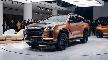 Isuzu MUX SUV, Off-road Adventure Vehicle, Modern Isuzu MUX, Family SUV, Luxury Car Exterior photo