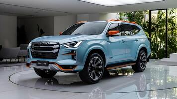 Isuzu MUX SUV, Off-road Adventure Vehicle, Modern Isuzu MUX, Family SUV, Luxury Car Exterior photo