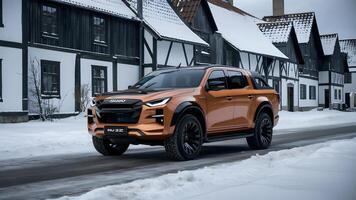 Isuzu MUX SUV, Off-road Adventure Vehicle, Modern Isuzu MUX, Family SUV, Luxury Car Exterior photo