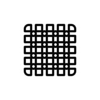 grid creative icon or logo design isolated sign symbol illustration. High quality black line style suitable for designers, web developers, displays and websites vector