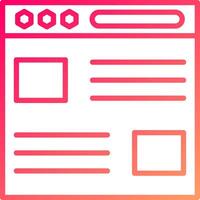 Website Icon Design vector