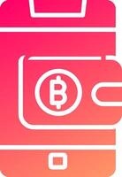 Wallet Icon Design vector