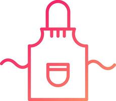 Apron Icon Design vector